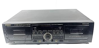 【中古】TEAC カセットデッキ ブラック W-860R-B