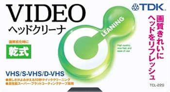【中古】TDK ビデオヘッドクリーナー TCL-22G 家電-その他
