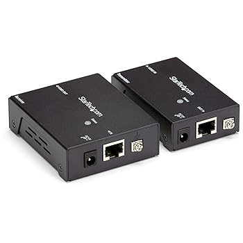 【中古】StarTech.com Cat5有線テレビ相応うHDMIエクステンダー押しひろげる器 最高限度70m HDBaseT判定基準相応う Power over Ethernet Ultra 固定ディスク 4K ST121HDBTE
