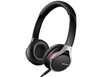 【中古】SONY 密閉型オンイヤーヘッドホン ハイレゾ音源対応 リモコン・マイク付 折りたたみ式 ブラック MDR-10RC/B