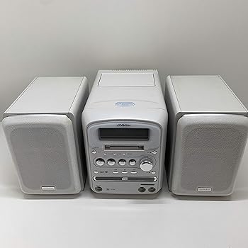 【中古】Victor 優勝者 JVC UX-QX1-W パール白いこと マイクロ構成成分MD取り合わせ CD/MD/カセットコンポ本体CA-UXQX1-Wと金棒引きSP-UXQX1