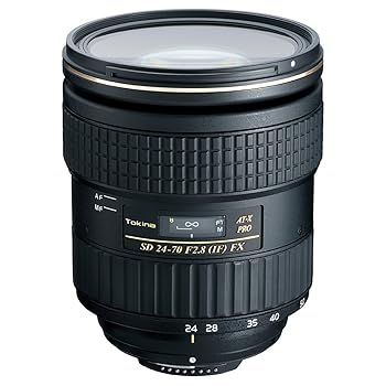【中古】Tokina 標準尺度望遠レンズ AT-X 24-70 F2.8 PRO FX ニコンF用 フルサイズ相応う 696873