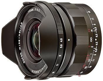 【中古】VoightLander 単焦点広角レンズ SUPER WIDE-HELIAR 15mm F4.5 ASPHERICAL III E-mount Eマウント対応 ブラック 233034