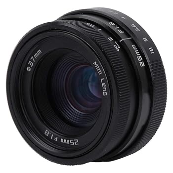 【中古】【39shop】VBESTLIFE★CCTVカメラレンズ 25mm F1.8 Mini CCTV Cマウント 広角レンズ ソニー ニコン キヤノン デジタル一眼レフ用 ブラック(非常に良い)｜アトリエ絵利奈
