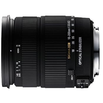 【中古】【39shop】シグマ★18-200mm F3.5-6.3 DC OS シグマ用(非常に良い)｜アトリエ絵利奈