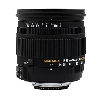 【中古】シグマ 17-70mm F2.8-4.5 DC MACRO HSM ニコン用