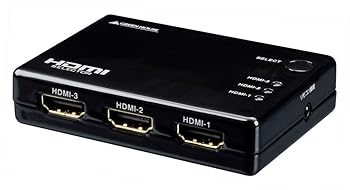 【中古】グリーンハウス Deep Color/3D映像 フルHD映像対応 HDMI切換器 3台用 リモコン付 Input3+Output1ポート GH-HSW301
