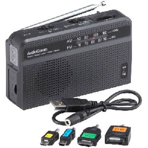 【中古】オーム AM/FM 繰り合わせるラジオ受信機点火装置AudioComm RAD-V945N