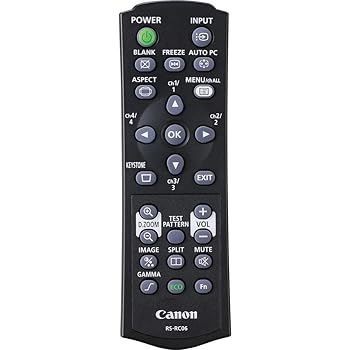 【中古】キヤノン RS-RC06 WUX450 WX520用遠隔操作