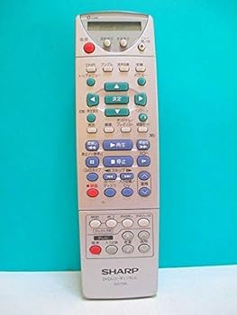 【中古】シャープ DVDレコーダーリモコン GA117SA