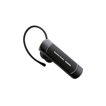 【中古】エレコムELECOM Bluetooth ブルートゥース ヘッドセット 通話・音楽、動画の音声が聴ける ブラック LBT-HS20MMPBK