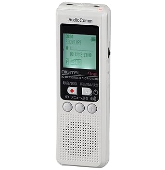 【中古】オーム電機 ICレコーダー ICR-U124N