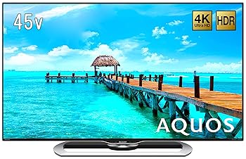 【中古】シャープ 45V型 液晶 テレビ AQUOS LC-45US40 4K HDR対応 低反射N-Blackパネル」搭載 106,733円
