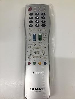 【中古】シャープ LC-40LX1T用リモコン 012 638 0046 RRMCGA834WJSA