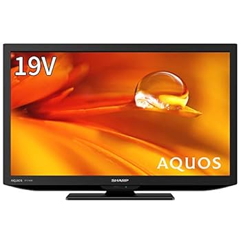 【中古】シャープ 19V型 液晶 テレビ AQUOS 2T-C19DE-B ハイビジョン 外付けHDD裏番組録画対応 2021年モデル ブラック