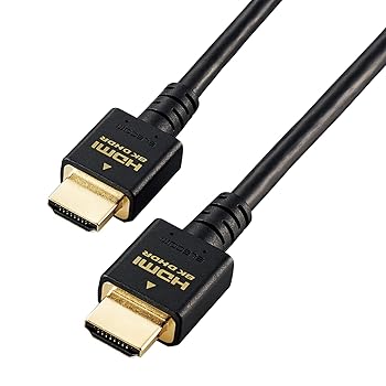 【中古】【39shop】エレコム★HDMI 2.1 ケーブル ウルトラハイスピード 5m Ultra High Speed HDMI Cable認証品 8K60Hz 4K120Hz 48Gbps 超高速 PS5 / PS4 Nintendo S(非常に良い)|アトリエ絵利奈