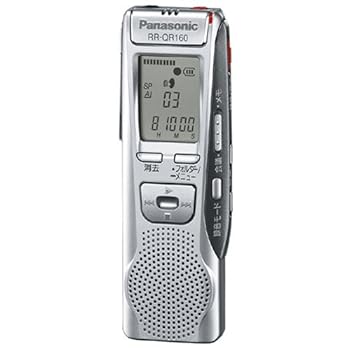 【中古】パナソニック ICレコーダー RR-QR160-S