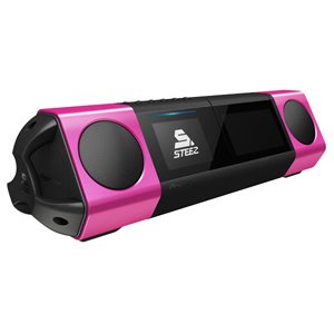【中古】開拓者 STEEZ AUDIO続きもの 携帯型金棒引き サクラ色 STZ-D10S-P