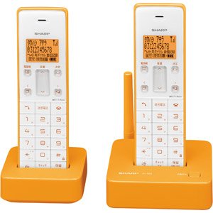 【中古】シャープ デジタルコードレス電話機 親機のみ 1.9GHz DECT準拠方式 グリーン系 JD-S06CL-G