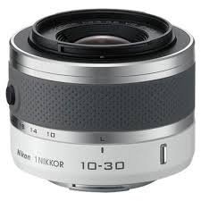 【中古】【39shop】ニコン★Nikon 1 NIKKOR ワンニッコール VR 10-30mm f/3.5-5.6 ホワイト 1NVR10-30 wh(非常に良い)｜アトリエ絵利奈