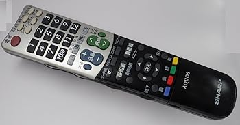 【中古】シャープ テレビリモコン GA654WJSA