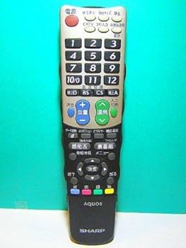 【中古】シャープSHARP シャープ　液晶テレビAQUOS純正リモコン GA826WJSA0106380309