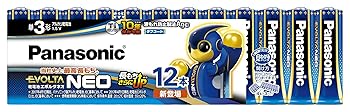 【中古】パナソニック EVOLTA NEO 単3形アルカリ乾電池 12本パック 日本製 LR6NJ/12SW