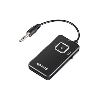 【中古】【39shop】バッファロー★BUFFALO Bluetoothオーディオトランスミッター&レシーバー 低遅延対応 BSHSBTR500BK(非常に良い)｜アトリエ絵利奈