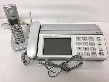 【中古】パナソニック おたっくす デジタルコードレスFAX 子機1台 シルバー KX-PW820DL-S