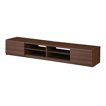 【中古】マストバイ テレビ台 ロビン 幅180cm・ウォールナット・背面収納付
