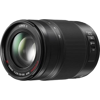 【中古】【39shop】パナソニック★望遠ズームレンズ マイクロフォーサーズ用 ルミックス G X VARIO 35-100mm/F2.8/POWER O.I.S H-HS35100(非常に良い)|アトリエ絵利奈