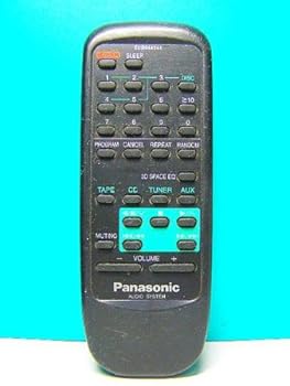 【中古】パナソニック オーディオリモコン EUR644344