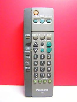 【中古】パナソニック テレビ受像機遠隔操作 TNQE156
