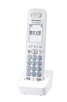 【中古】パナソニック 増設子機 ホワイト KX-FKD603-W
