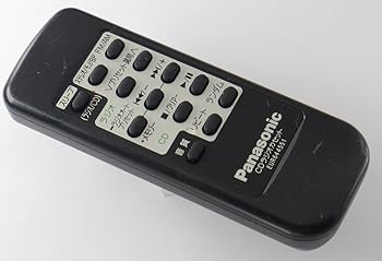 【中古】パナソニック オーディオリモコン EUR644551