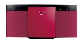 【中古】パナソニック ミニコンピューターポ Bluetooth相応う 赤いこと SC-HC295-R