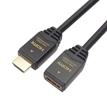 【中古】ホーリック HDMI延長ケーブル 3m ブラック HDFM30-124BK