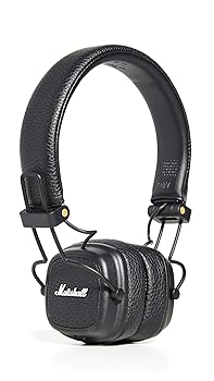 【中古】マーシャル Marshall ヘッドホン ブラック MAJOR III BK 34cm 4092182