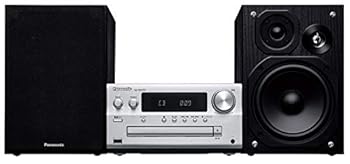 【中古】パナソニック ミニコンピューターポ FM/AM 2ダンス楽隊 Bluetooth相応う ハイレゾ音源相応う しろがね色 SC-PMX90-S