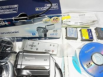 【中古】パナソニック SDビデオカメラ シルバー SDR-S200-S