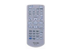 【中古】東芝純正 ポータブルDVDプレーヤー用リモコン MEDR16JX