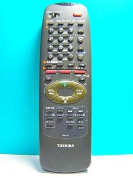【中古】東芝 ビデオリモコン RM-J1