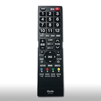 【中古】ユニテク UNITECH 液晶テレビ受像機用 遠隔操作 RC-003