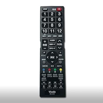 【中古】ユニテク UNITECH 液晶テレビ受像機用 遠隔操作 RC-004