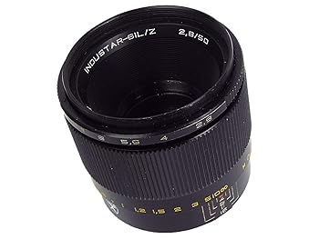 【中古】【39shop】品※INDUSTAR-61L/Z★50mm/f2.8 マクロ M42マウント オーバーホール済み※絞り※(非常に良い)｜アトリエ絵利奈