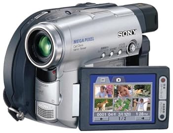 【中古】SONY DCR-DVD201 2.5型液晶モニター搭載 デジタルビデオ シルバー