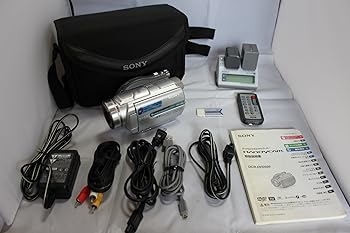 【中古】SONY デジタルビデオカメラDVD方式 シルバー DCR-DVD505