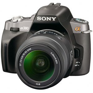 【中古】【39shop】SONY★デジタル一眼レフカメラ α380 ズームレンズキット ブラック DSLRA380L(非常に良い)｜アトリエ絵利奈
