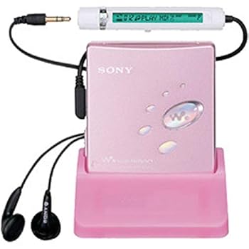 【中古】ソニー MDウォークマン さくら色 MZ-E520 P