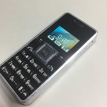 【中古】ストラップフォン WX03A WILLCOM ブラック